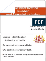 Uid and Financial Inclusion
