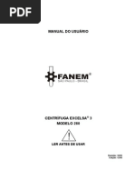 Manual Centrifuga Fanem
