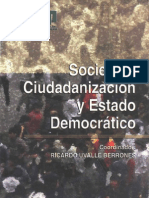 Sociedad ciudadanizacion y estado democratico