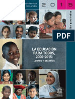 Educacion para todos Unesco