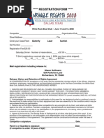 2008 Wrangle Regatta Registration Form