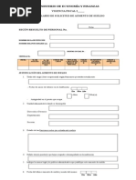 Modelo de Carta Aumento de Sueldo