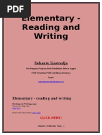 Download Reading and Writing Practice for Elementary Level  by Suhanto Kastaredja SN261570534 doc pdf