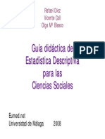 Diez Garcia Rafael - Guia Didactica de Estadistica Descriptiva para Las Cs