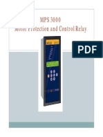 MPS 3000 Motor Protection and Control Relay