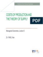 BSP1005 Lecture 4 - Costs and Competitive Supply