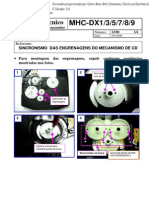 Sony MHC-DX1,3,5,7,8,9 1200 (Sincronismo Bandeja 3 CD)