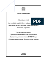 Raport_2005 Al activitatii economice din R.Moldova