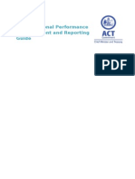 Organisational Performance Measurement and Reporting Guide
