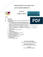 Guía de prácticas de Farmacología y Bases Terapéuticas de la Facultad de Medicina de la Universidad Particular de Chiclayo