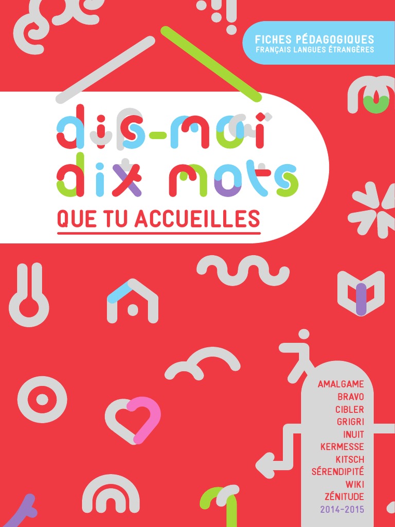 Dismoidixmots Fiches Pedagogiques Fle 2014 2015, PDF, Publicité