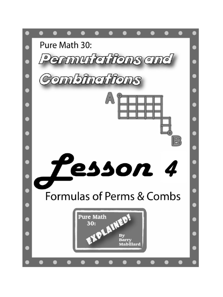 Permutations & Combinations Simplified | PDF