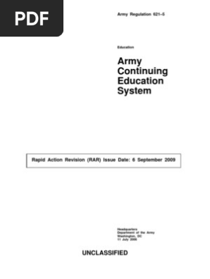 ar621_5 Army Continuing Education Program