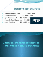 Chlinical Pharmacokinetics On Renal Failure Patients