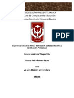 Facultad de Ciencias de La Educación: Universidad Autónoma de Tlaxcala