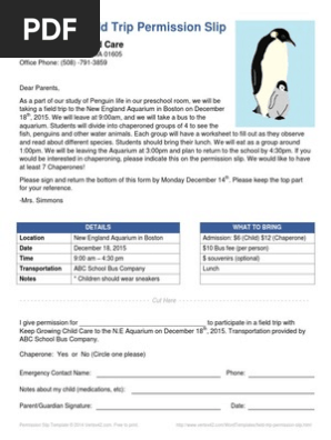 field-trip-permission-slip