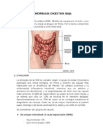 Hemorragia Digestiva Baja