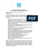 El Derecho A La Educacion Argentina PDF