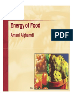 Microsoft PowerPoint - Food Energy Lecture 2