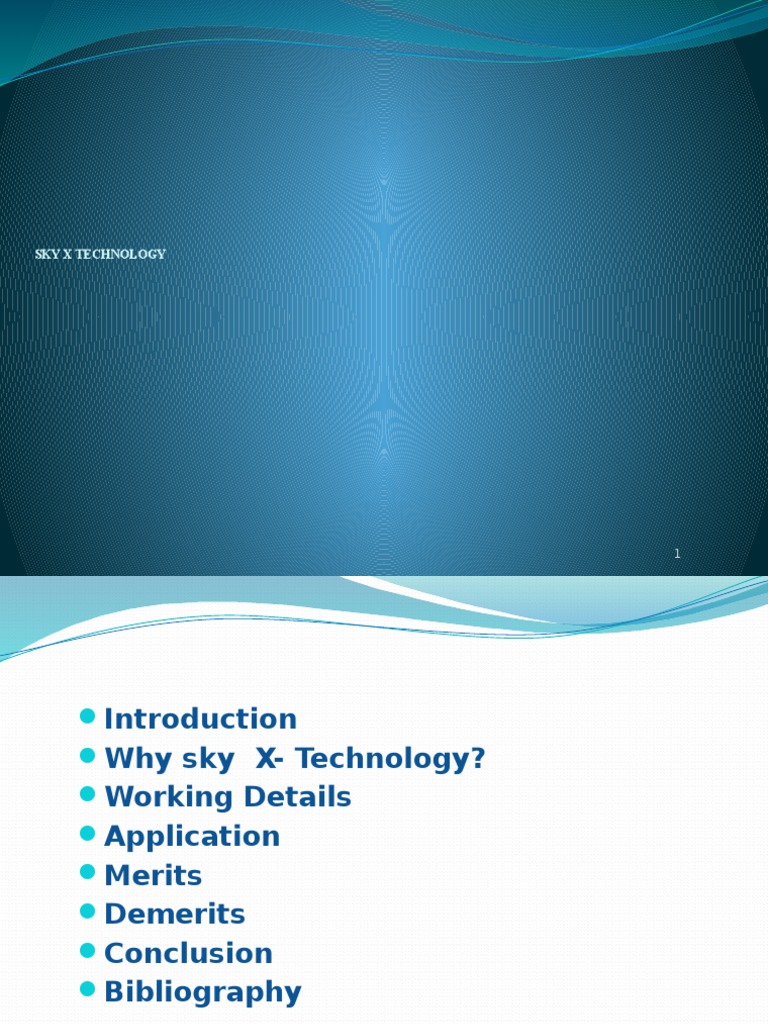Sky X Technology for Satellite Networks | PDF | Transmission Control ...