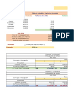 EJERCICIO #1 de Gestión de Presupuesto