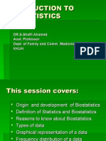 1 Introduction To Biostatistics