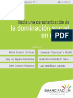 Cuaderno de Investigación N°1 - Hacia Una Caracterización de La Dominación Social en El Perú
