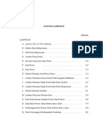 Contoh Penulisan DAFTAR LAMPIRAN