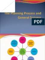 The Planning Process and General Surveys