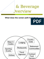 Food & Beverage: What Does The Career Path Look Like?