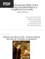 A Interdisciplinaridade Como Problema Epistemologico