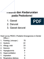 Kedaruratan Pada Pedodonsi