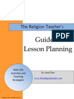 TheReligionTeachers Guide to Lesson Planning