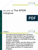 APSIM Overview