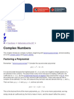 Complex Numbers _ Mathematics of the DFT