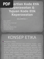 Download Pengertian  Tujuan Kode Etik Keperawatan by Ayu Safitri SN261627878 doc pdf