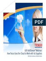 How Tesco Uses The Cloud To Work With Its Suppliers
