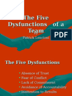 Thefivedysfunctionsofateambypatricklencionislides 13302733333128 Phpapp01 120226105906 Phpapp01