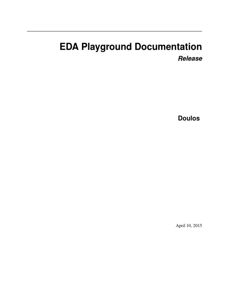 How To Run Simulation On Eda Playground