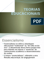 Teorias Educacionais