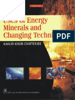 Uses of Energy Minerals and Changing Techniques