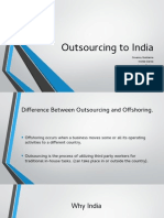 Outsourcing To India