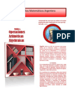 Módulo 1.operaciones Aritméticas Algebraicas.