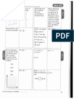 Student Work Sample, Math Review