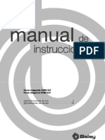 Manual de instrucciones Balay