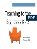 Teaching Big Ideas K-3: Exploring Key Concepts in Early Math