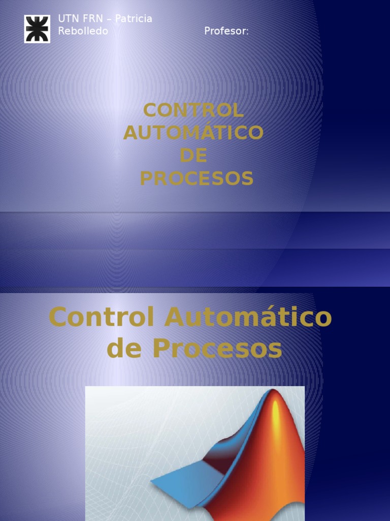Control de Procesos - Matlab y Simulink | PDF | Ciencia cognitiva ...