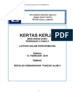 Kertas Kerja BIG Latihan Dalam Perkhidmatan