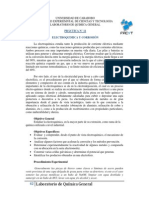 Práctica 11: Electroquimica y Corrosion 