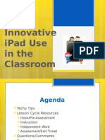 Innovative Ipad Use in The Classroom